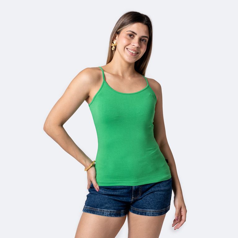 Top Basico Jersey Full Lycra Mujer Darica