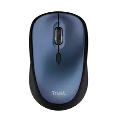 TRUST - Yvi+ Mouse inalámbrico silencioso Eco Azul