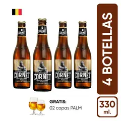 GENERICO - Packx4 Cerveza CORNET 330ml