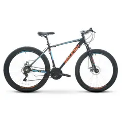 RALEIGH - Bicicleta Sharp - Aro 27.5 - Aluminio - 21V - negro con naranja