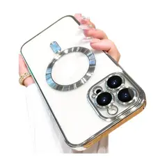 GENERICO - CASE PARA IPHONE 13 PRO MAX PLATA