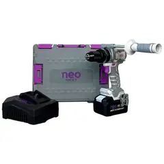 NEO - Taladro 12 20V 170Nm + Bat 8Ah + Cargador T1217020K1-8