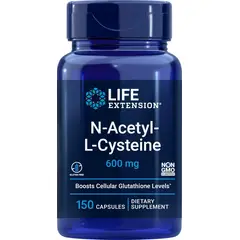 GENERICO - Life Extension N-Acetyl-L-Cisteína (NAC) 600mg 150 capsulas