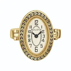 Bulova - Reloj Anillo Para Mujer 97L188