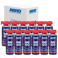 ABRO - Lubricante Multiuso en Spray AB-80 - 400 mL - Caja x 12