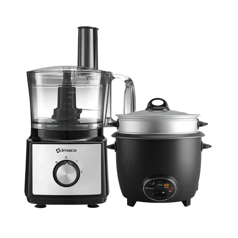 Combo Procesador de alimentos + Olla arrocera 1.8 litros C/sofrito