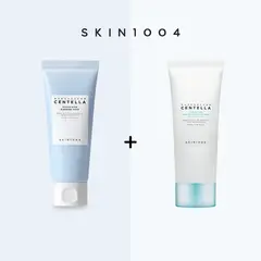 SKIN1004 - Dúo Set Hyalu-Cica Sleeping Pack + Water-Fit Serum SPF50+ PA++++ 100ML