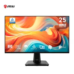Msi - Monitor Gamer 24.5 pulgadas IPS Full HD 144Hz 1ms Adaptive Sync HDMI VGA PRO MP251 E14L