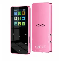 GENERICO - REPRODUCTOR MP3 BLUETOOTH 128 GB ZY001 LCD ROSA