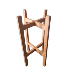 GENERICO - PORTAMACETA DE MADERA 60X32CM