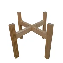 GENERICO - PORTAMACETA DE MADERA 30X32CM
