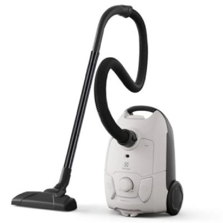 Aspiradora Blanca con Bolsa 1600W con Filtro HEPA EQP30