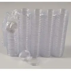 GENERICO - CAPSULA O CONSERVADOR PARA MONEDAS DE COLECCION PARA 100 PIEZAS 30MM