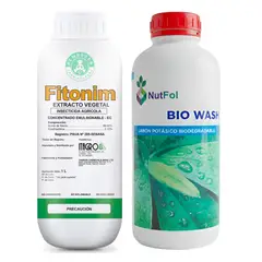 SM - Pack Aceite De Neem Fitonim 99% 1Lt. & Jabón Potásico 1Lt.