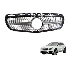 MERCEDES BENZ - Máscara frontal parrilla diamante para GLA 2014-2016