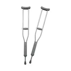 GENERICO - Muletas Ortopédicas Regulables de Aluminio