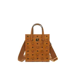 MCM - CARTERA TOTE MUJER AREN CAFÉ