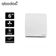 ABODOS - Extractor de Aire 6 Pulgadas 150MM