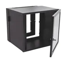 OEM - Gabinete Rack 10RU para DVR NVR y Cámaras de Seguridad Hecho de Metal Resistente