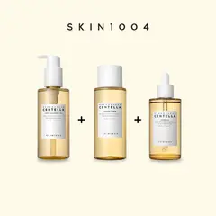 SKIN1004 - Trío Full Size Madagascar Centella Ampoule + Light Cleansing Oil + Toning Toner