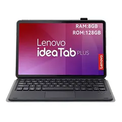 LENOVO - Tablet Idea Tab Plus 8GB+128GB WiFi 12.1 Plata+Teclado Negro