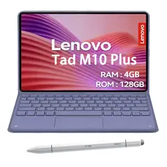 LENOVO - Tablet M10 Plus 4GB+128GB WiFi+Teclado Púrpura+Lápiz táctil
