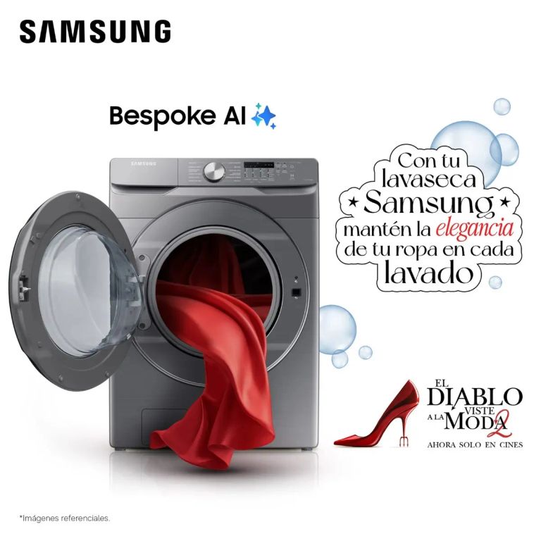 Lavaseca EcoBubble 20KG12KG Plateada WD20T6000GPPE