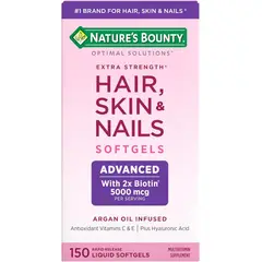 VITAMINA - Hair Skin & Nails Nature’s Bounty x150 – Biotina 5000 mcg