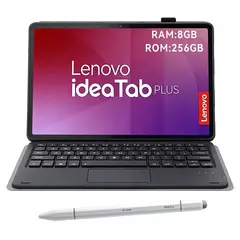 LENOVO - Tablet Idea Tab Plus 8GB+256GB WiFi 12.1 Plata+Teclado Negro+Lapiz