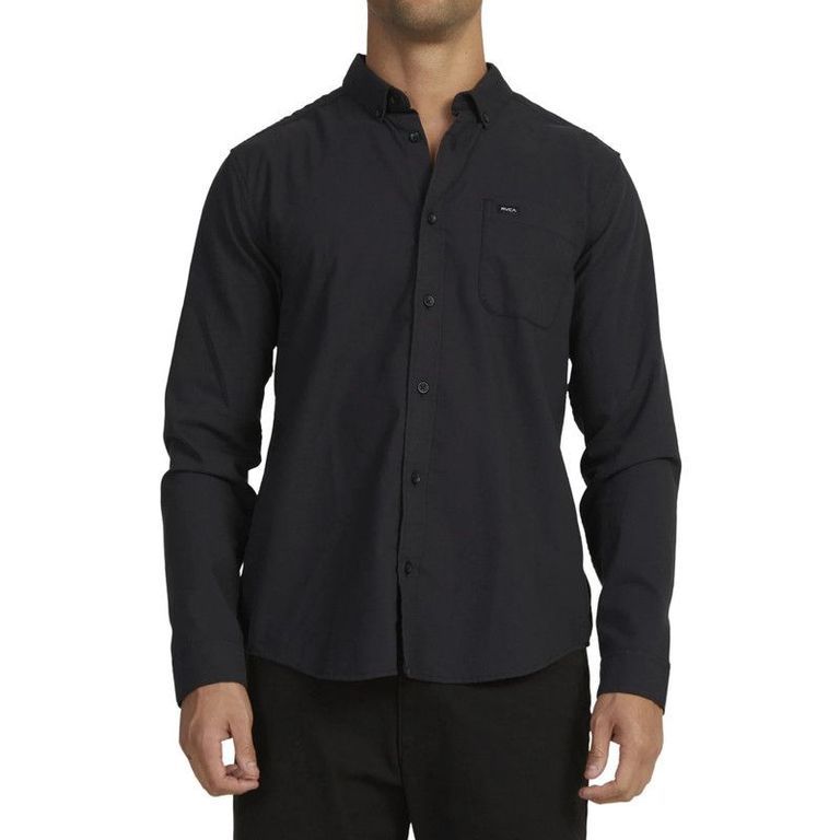 CAMISA ML THATLL DO STRETCH LS WOVEN AVYWT00543-BLKI