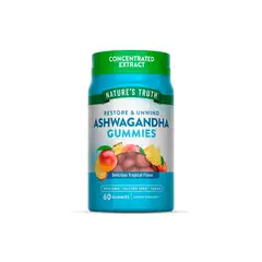 Nature'S Truth - Ashwagandha Gomitas - Sabor Tropical - 60 Servicios -