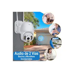 PREMIUM - CÁMARAS SEGURIDAD IP WIFI PTZ Exterior Interior 1080P Modelo A6