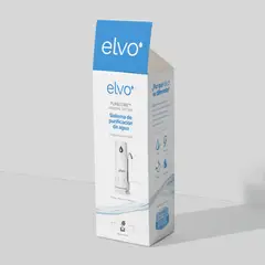 ELVO - Purificador de Agua Sobre Mesada PureCore con 1 Repuesto extra - Filtracion Avanzada