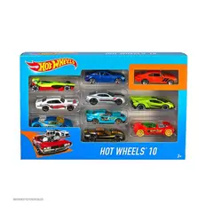 HOT WHEELS - Pack de 10 carritos Aleatorio
