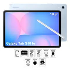 SAMSUNG - Tablet Galaxy Tab S10 Fe 12GB 256GB Blue