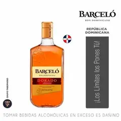 BARCELO - RON DORADO AÑEJADO 750 ML