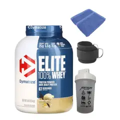 Dymatize - ELITE 100% WHEY 5LB VAINILLA + REGALOS