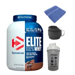 Dymatize - ELITE 100% WHEY 5LB CHOCOLATE + REGALOS