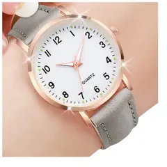 GENERICO - Reloj de cuarzo con esfera árabe para mujer