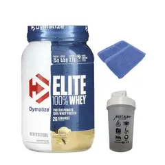 Dymatize - ELITE 100% WHEY 2LB VAINILLA + REGALOS
