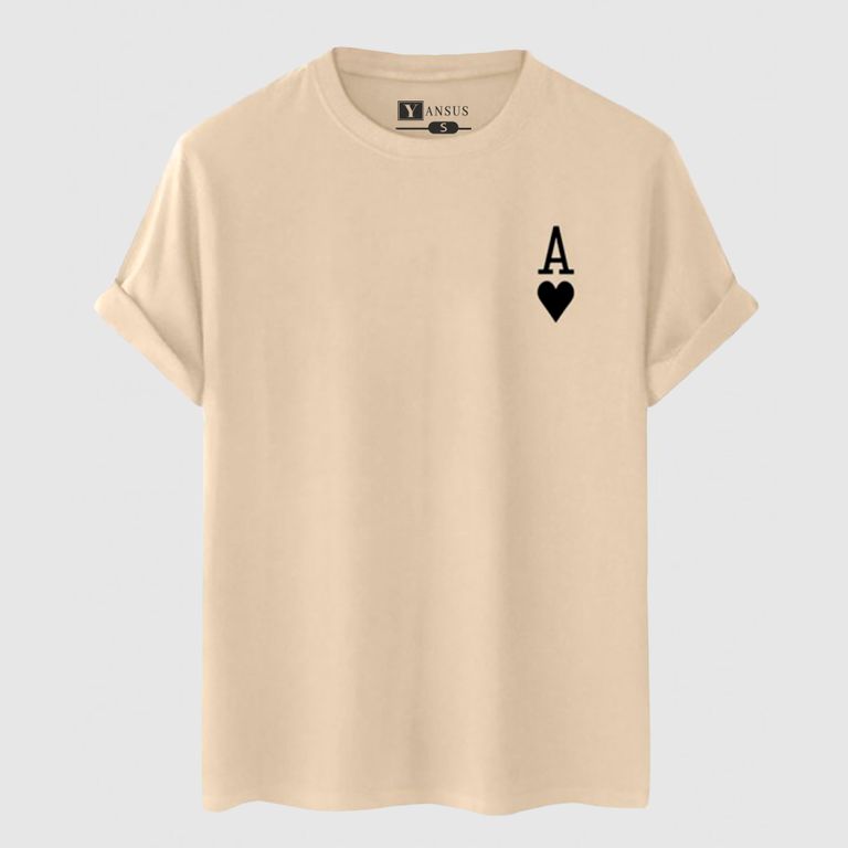 Polo Hombre Basico Estampado Corazones
