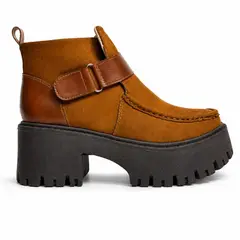 BASHIRA - Botines Dakota Camel