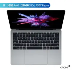 APPLE - MacBook Pro 2017 13.3” i5 16GB RAM + 256GB SSD Gris Espacial Reacondicionado Grado A