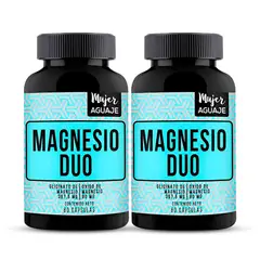MUJER AGUAJE - PACK X 02 - Magnesio Duo - 60 Cápsulas