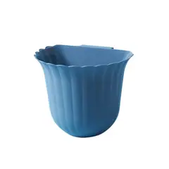INSPIRA - Macetero de Plástico Forma de Flor 15 cm Alto