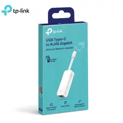 TP LINK - Adaptador De Red TP-Link Tipo-C a RJ45 Gigabit Ethernet UE300C