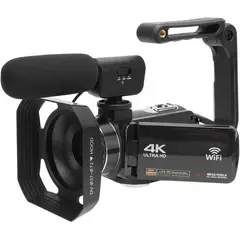 PUREPOWER - Profesional Videocámara Grabadora DV 64MP 28X Zoom Digital Pantalla de 3.0,con 32G Lenovo Card