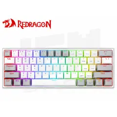REDRAGON - Teclado Fizz Pro Inalámbrico Gris