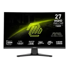 GENERAL - MONITOR MSI 275CQF-E18 27 QHD CURVO 180HZ 5MS HDMI PN MAG-275CQF-E18