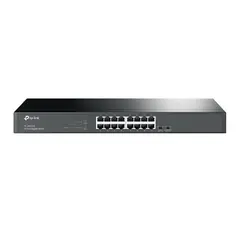 TP LINK - SWITCH TP-LINK 16 PUERTOS GIGABIT RJ45 1U 19-INCH RACK l P-N TL-SG1016